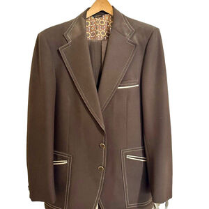 Matching Dress Jacket, Pants and Tie from 1970s Vintage